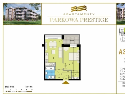 Rose Park | apartament 2-pok. | A.00.05