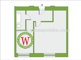 Mieszkanie, 35,34 m², Warszawa