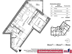 Nowe, 42m2, 2 pokoje, Fordon