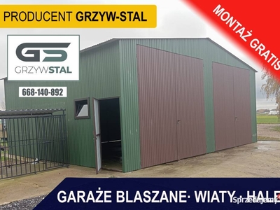 Garaż Blaszany |Wiata |Magazyn Rolniczy | Hala Blaszana | - GRZYWSTAL