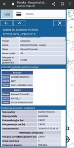 Sprzedam działkę / pole 24 957 m2 Kamień Pomorski