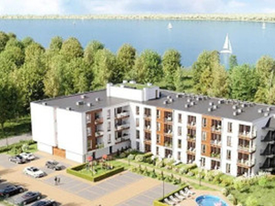 Apartament Mielno, 40,17m kw. ,400 metrów od morza, 100 m do jeziora Jamno