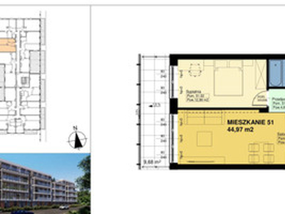 Mieszkanie na sprzedaż, 44 m², Łódź Bałuty