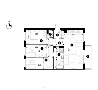 4m w szeregu/88m2/dwustronne/Pkp/Miękinia