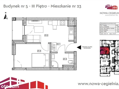 Nowoczesne 3 pokoje z klimatyzacją