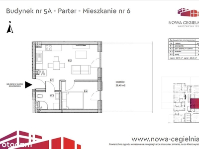 Osiedle Lawendowe 2 pokoje pow. 45,32 m2