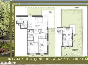 10min.do Metra 4 pokoje balk. 254m2 (harm. 30-70)