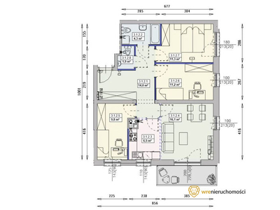 Mieszkanie na sprzedaż 75,10 m², piętro 1, oferta nr 625484