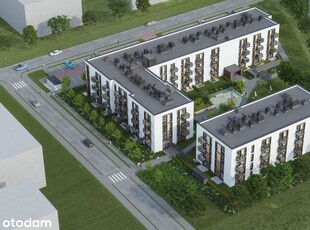 2-pokojowe mieszkanie 41m2 + balkon