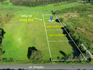 Działka budowlana, ul. Wiejska
