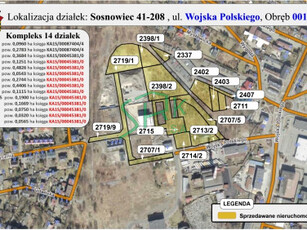 Działka komercyjna Sosnowiec