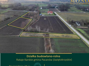 Działka rolno-budowlana Rataje Karskie