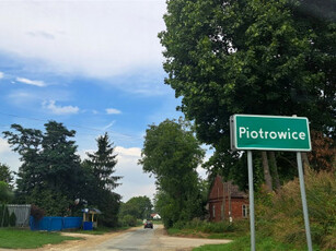 Działka siedliskowa Piotrowice