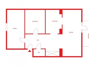 3-pokojowe mieszkanie 72m2 + 2 balkony