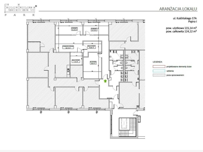 Bezpośrednio powierzchnia 124,14 m2 na ul. Kuklińskiego