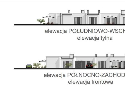 Nowoczesne domy w stanie deweloperskim na nowym osiedlu! 86,56 m2