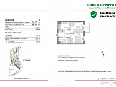 2 pok 35m2 balkon 3m2 II Q 2025 wschód