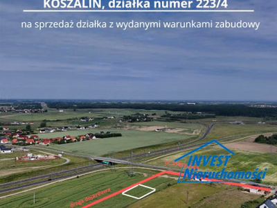 Działka Koszalin