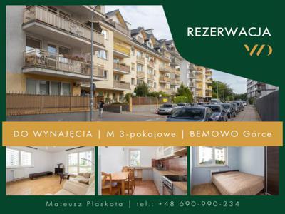 Mieszkanie do wynajęcia 3 pokoje Warszawa Bemowo, 62,40 m2, 1 piętro