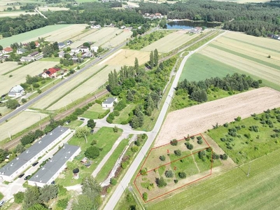 Działka budowlana w Janikowie blisko stawu, 4km od Kozienic