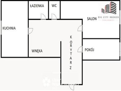 Mieszkanie na sprzedaż 2 pokoje Świdnik, 53,73 m2, 3 piętro
