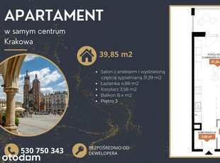 *Centrum 3Pok Do Wprowadzenia 55,2m2 piętro 1*