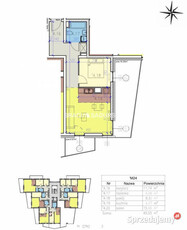 Mieszkanie Kraków Reduta 45.55m2 2 pokoje