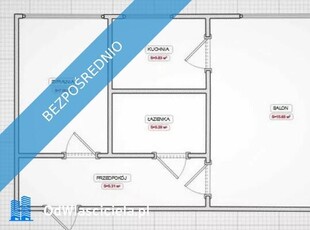 Mieszkanie M3 36,7m2 Dąbrowa Dąbrowskiego 44a