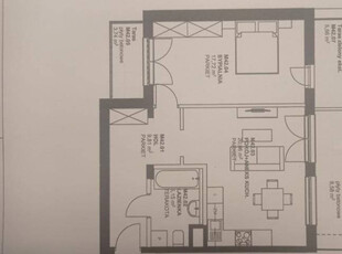 Mieszkanie Pruszków 53.64m2 2 pokojowe