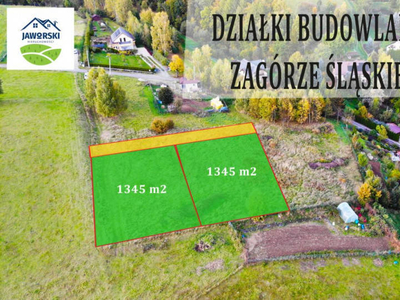 Działka 1345m2 Zagórze Śląskie