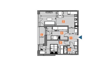 3 Pokoje| 63M2 | Balkon | 0% Prowizji | Brak Pcc