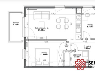 3 Pokoje | Gotowe! | Prądnik Biały | 55,47 M2