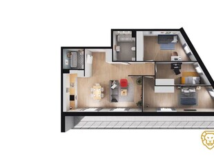 Apartament Z Dwoma Łazienkami I Loggią | 0% |