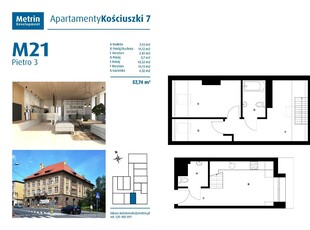 M21 - 3 pokoje - 57,74 m2
