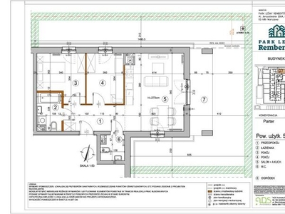 Mieszkanie na sprzedaż 55,42 m², parter, oferta nr 99469