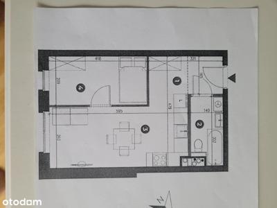 Mieszkanie 2-pok. 34,44 m2 + garaż - Kraków - nowe