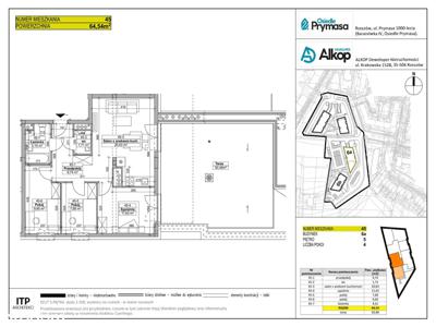 Osiedle Prymasa | mieszkanie 4-pok. 6A_45 | Gotowe