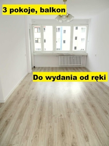 Pilna sprzedaż! 3 pokoje, balkon, centrum Lubina