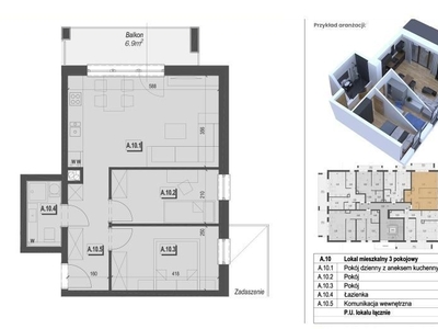 50,74 m2 Gdańsk Jasień/Morena Eks. Zachodnia