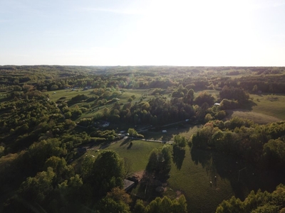 Działka 0,5ha blisko Gdańska z lasem, stawkiem i stajnią.