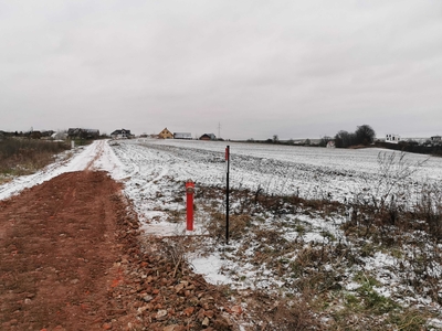 Działka siedliskowa Taczów Mały gm. Trzebnica 30 arów, media w drodze!