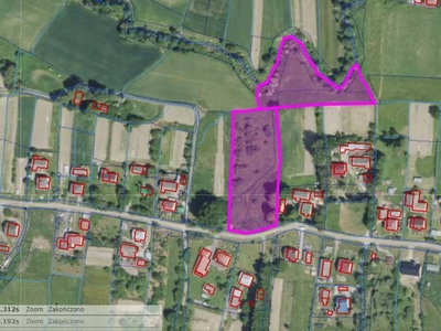 Na sprzedaż działka budowlana w Januszkowicach