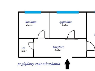 REZERWACJA - os. Mickiewicza, 2 niezależne pokoje