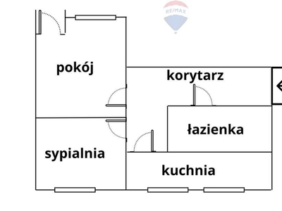 Parter 2 pokoje balkon duża piwnica 9 min do Skm