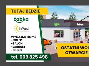 Wynajmę w PELPLINIE Lokal Sklep Biuro Gabinet OSTATNI WOLNY LOKAL 46m2