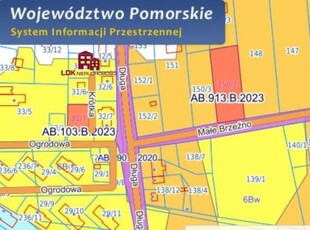 Brzeźno Lęborskie – działka 1150 m²