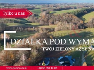 Działka pod dom typu bungalow nad rzeką