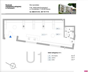 Lokal usługowy z możliwością podziału