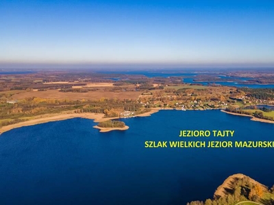 Działki nad jeziorem z warunkami zabudowy i mediami GIŻYCKO