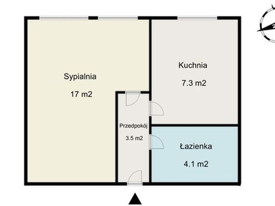 Mieszkanie na sprzedaż 1 pokój Warszawa Śródmieście, 31,90 m2, 2 piętro